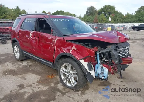 2017 Ford Explorer Xlt z USA, uszkodzony, nr VIN 1FM5K8D85HGD16166